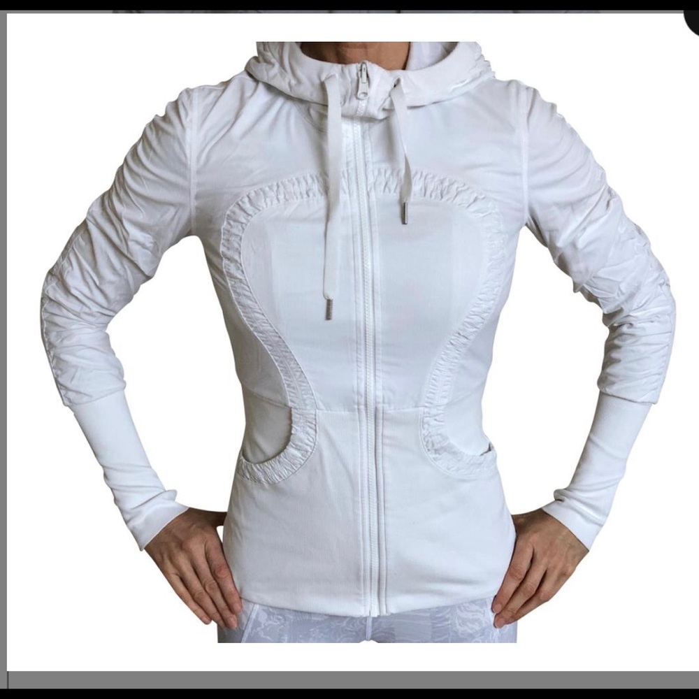 Lululemon Dance studio jacket white